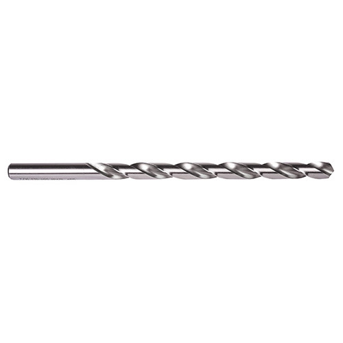 Precision Twist Drill 6000286 | 9/16" Diameter 18" OAL 118 Degree High Speed Steel Bright Finish Extra Long Drill Bit